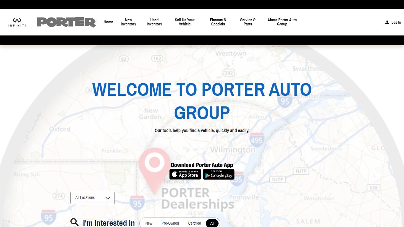 Newark Porter Auto Group | New & Used Ford, Chevrolet, Nissan, Hyundai ...