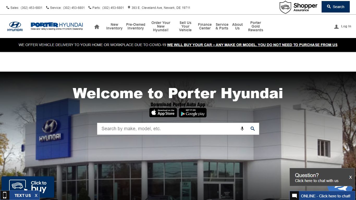 Porter Hyundai | New & Used Hyundai Cars for Sale