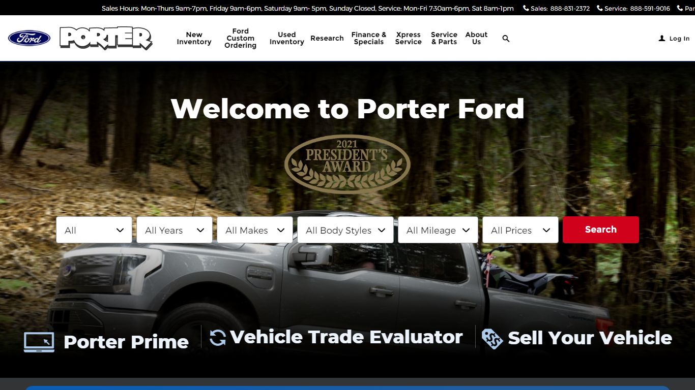 Welcome to Porter Ford | Ford Cars, Trucks & SUVs for Sale in Newark, DE